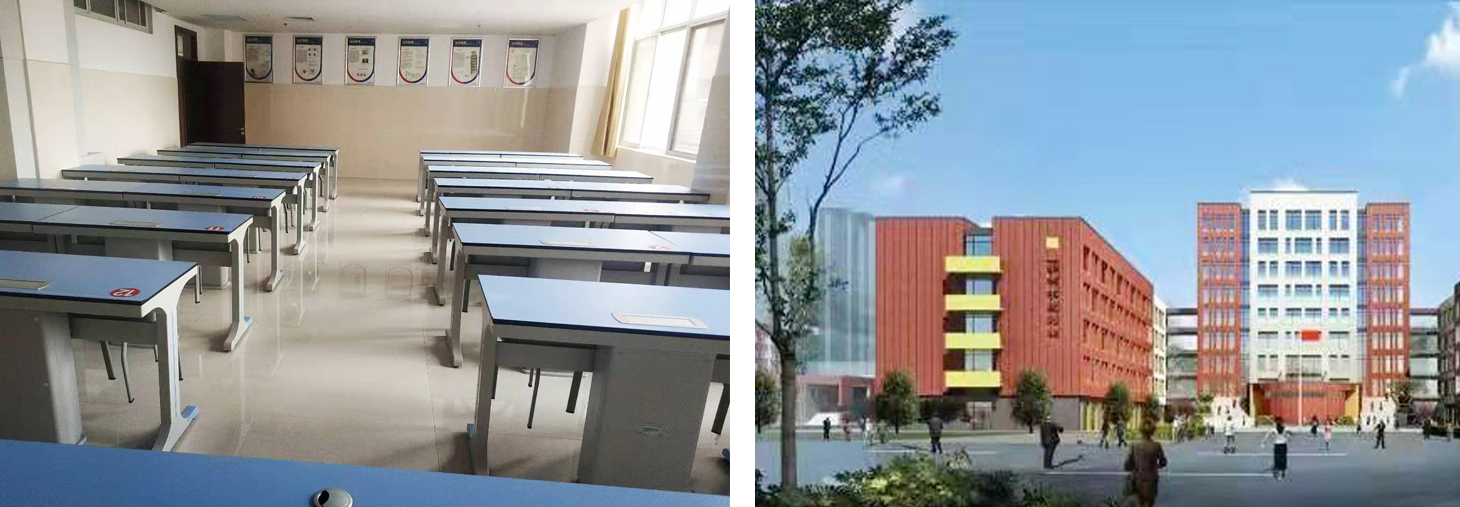 莘县甘泉学校实验室,